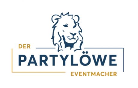 Logo der Partylöwe quadratisch